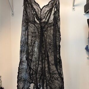 Target Black Lace Chemise